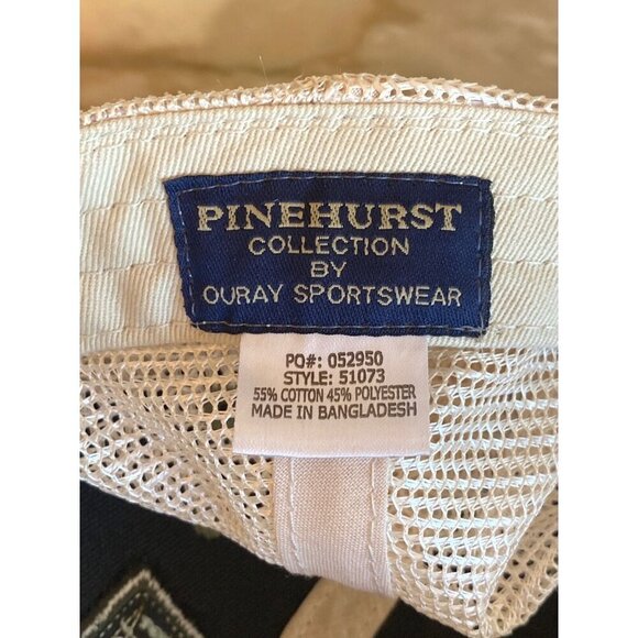 Green Pine Hurst Golf Course Mesh Back Hat Cap Adjustable - Picture 6 of 6